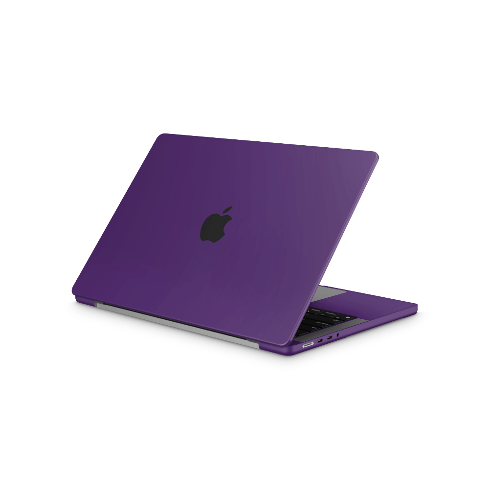 Deep Purple Apple MacBook Skins