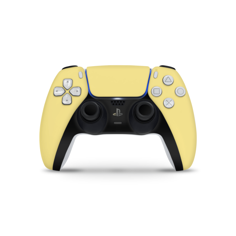 Mustard Yellow PS5 Controller Skin
