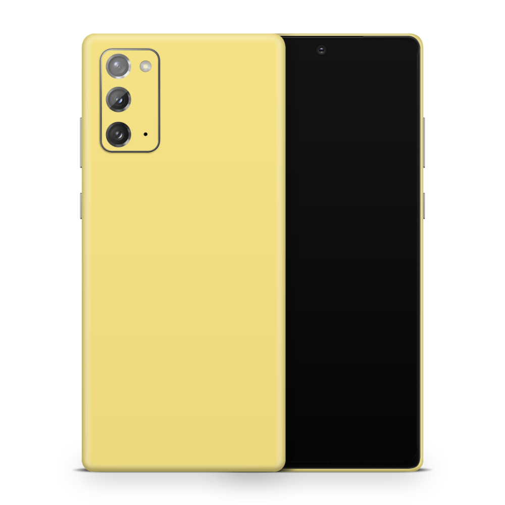 Mustard Yellow Samsung Galaxy Note Skins