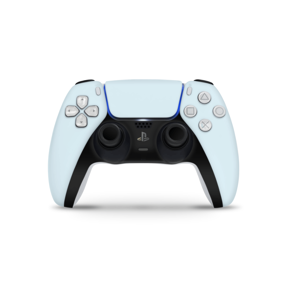 Icy Blue PS5 Controller Skin