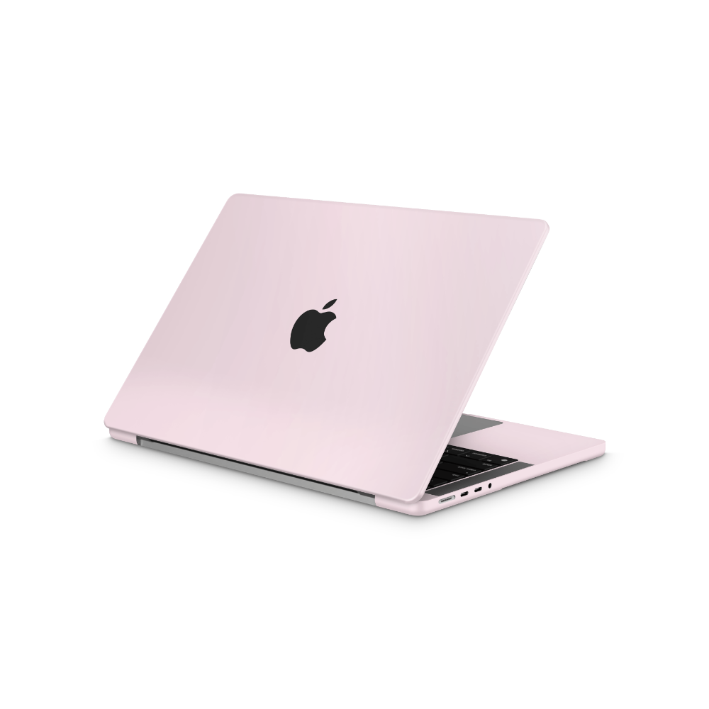 Baby Pink Apple MacBook Skins