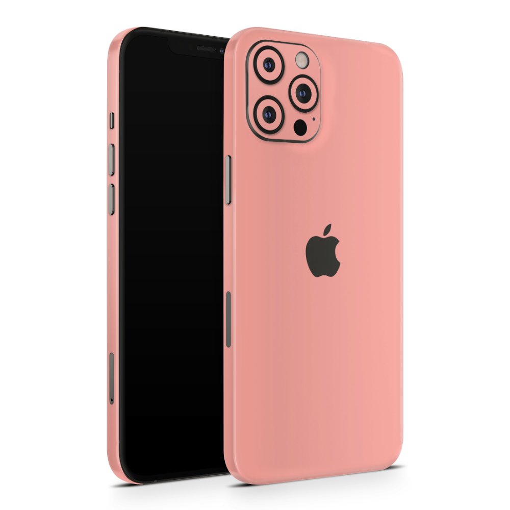 Summertime Coral Apple iPhone Skins