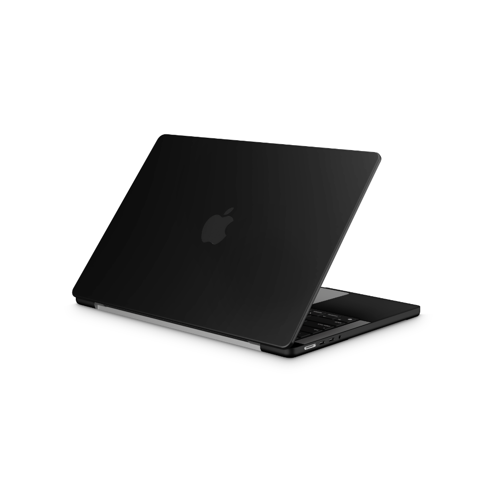 Blackout Apple MacBook Skins