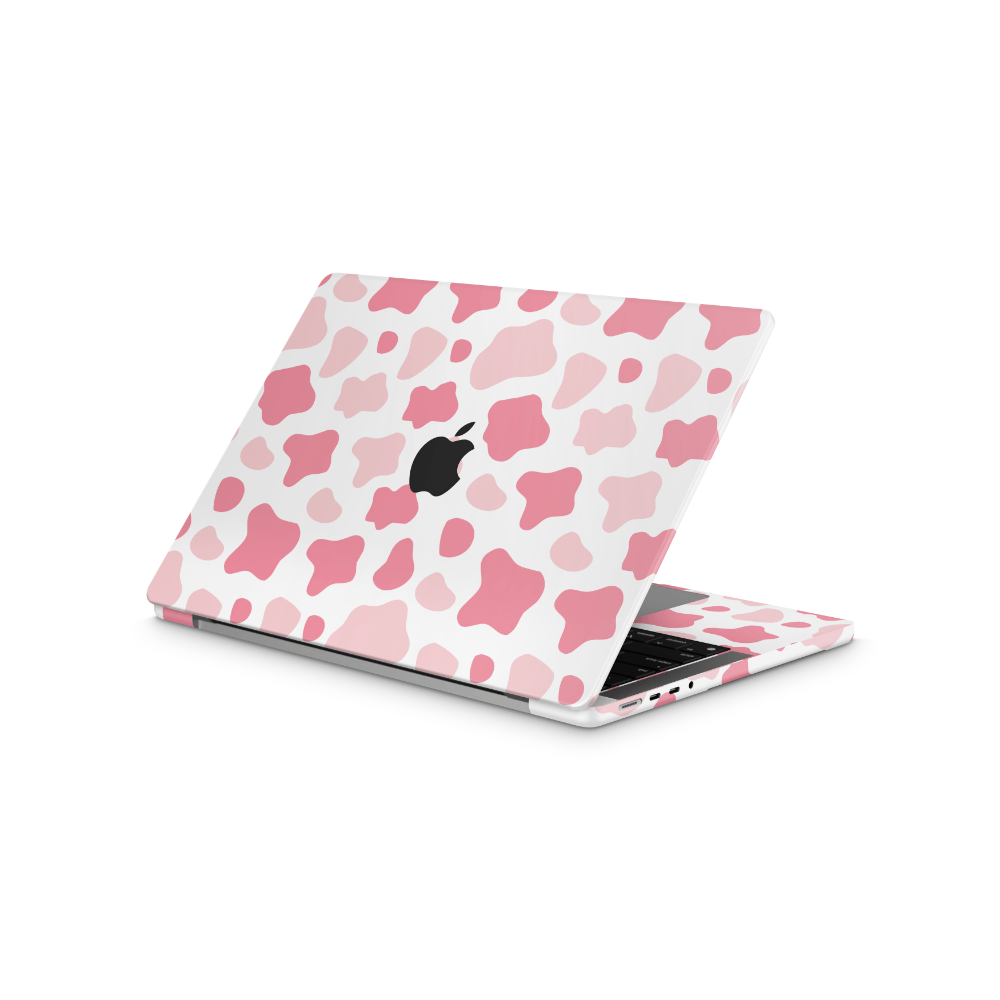 Strawberry Moo Moo Apple MacBook Skins