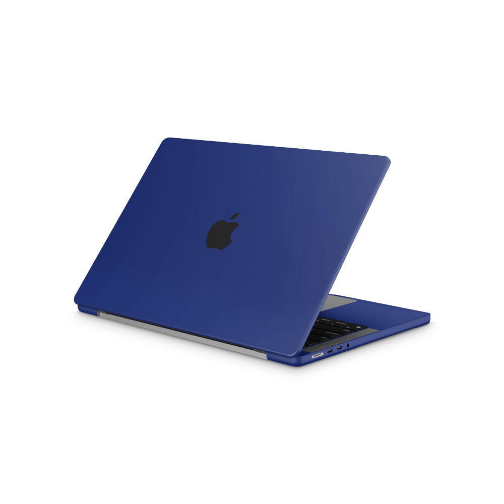 Royal Blue Apple MacBook Skins