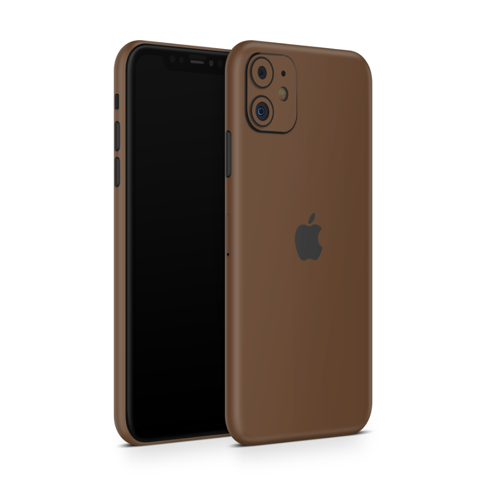 Dark Chocolate Apple iPhone Skins