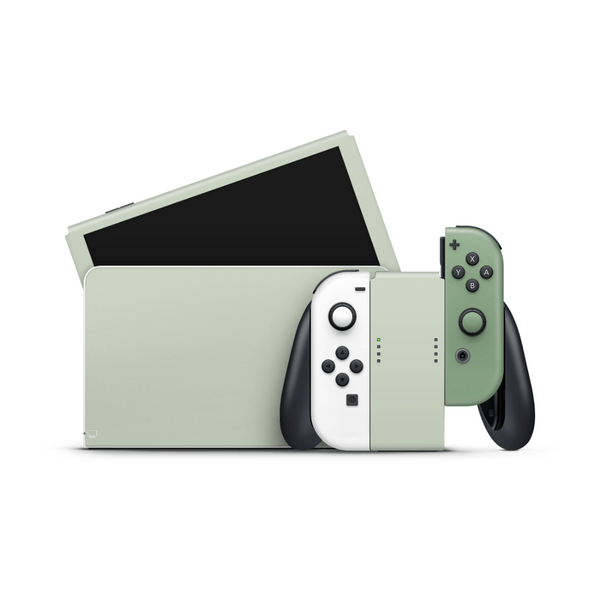 Timberland Green Nintendo Switch OLED Skin