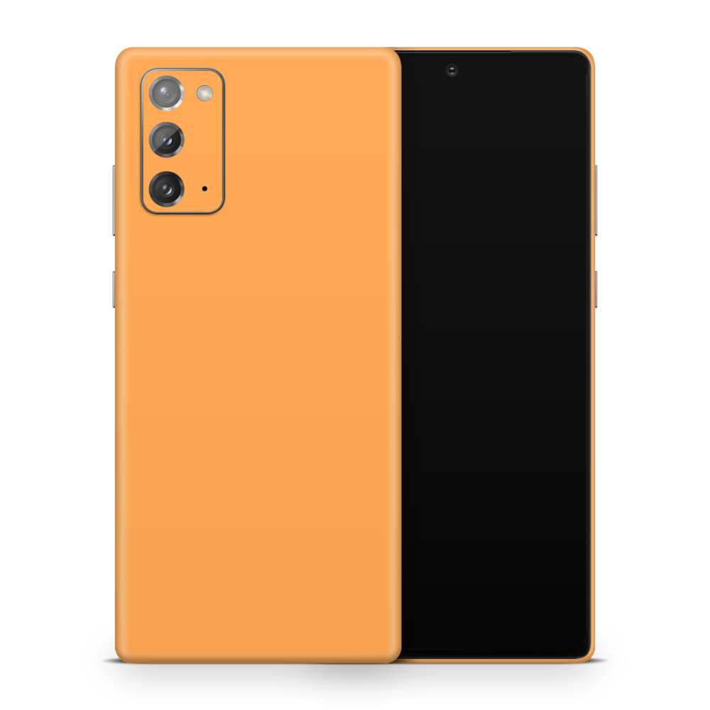 Retro Orange Samsung Galaxy Note Skins