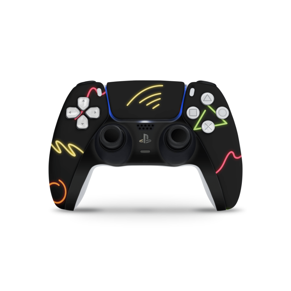 Warm Electric PS5 Controller Skin
