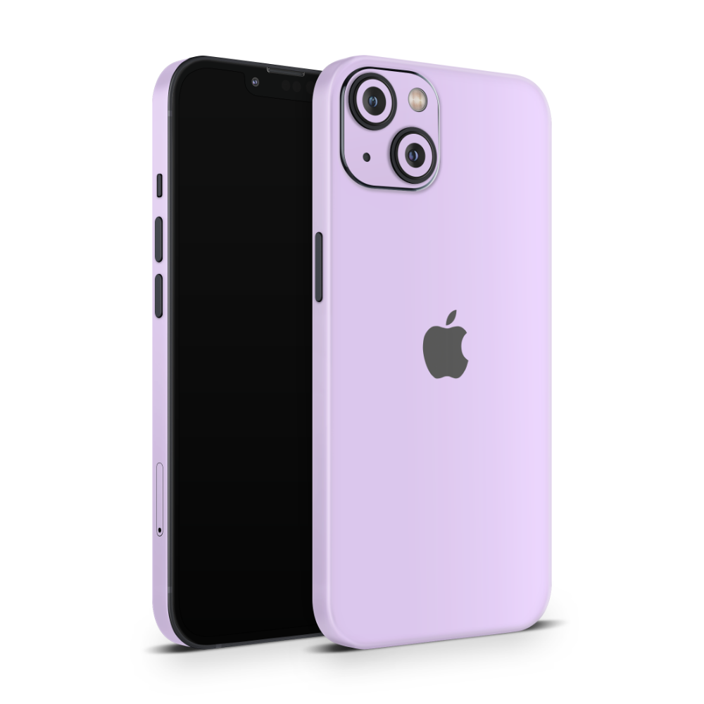 Pastel Lilac Apple iPhone Skins