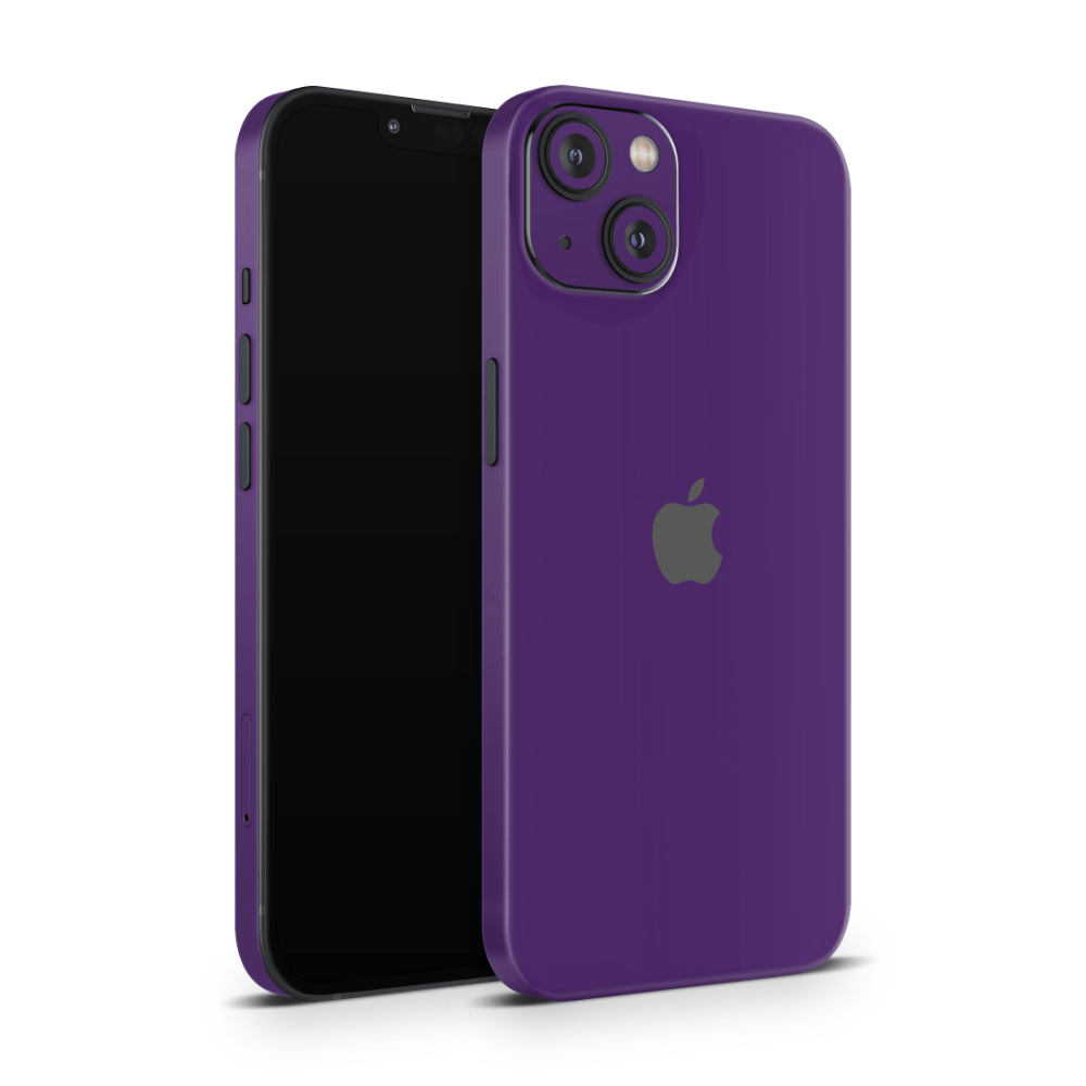 Deep Purple Apple iPhone Skins