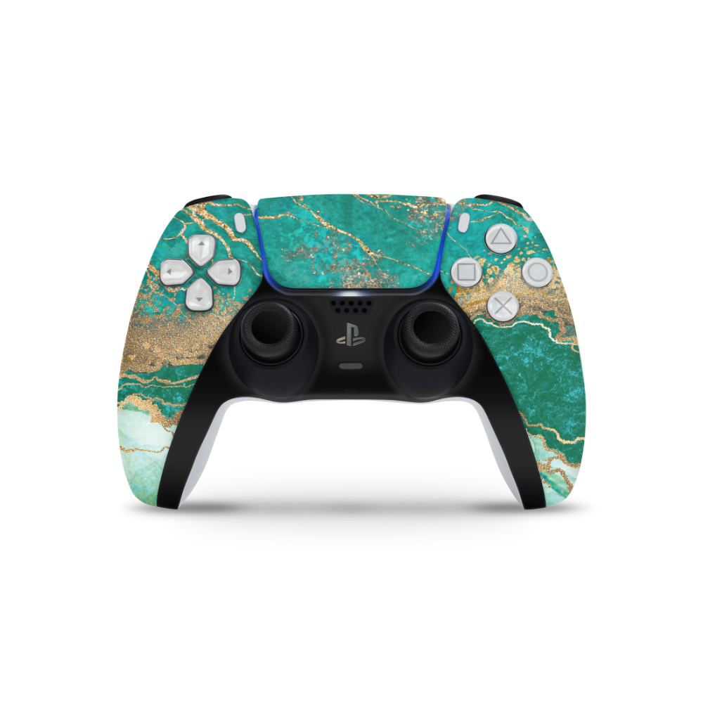 Emerald Beach PS5 Controller Skin