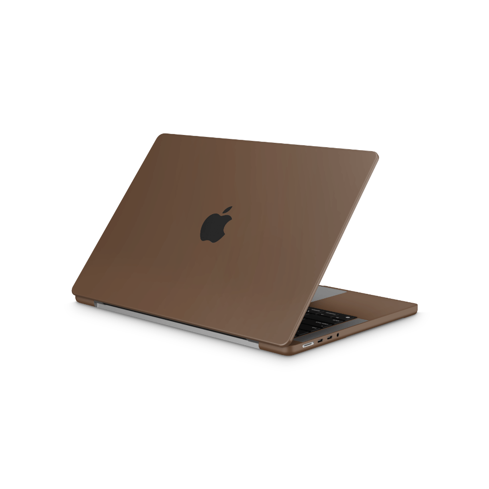Dark Chocolate Apple MacBook Skins