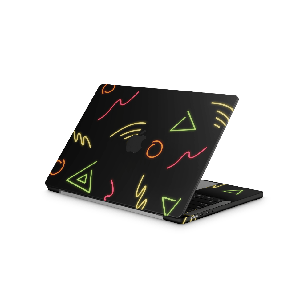 Warm Electric Apple MacBook Skins