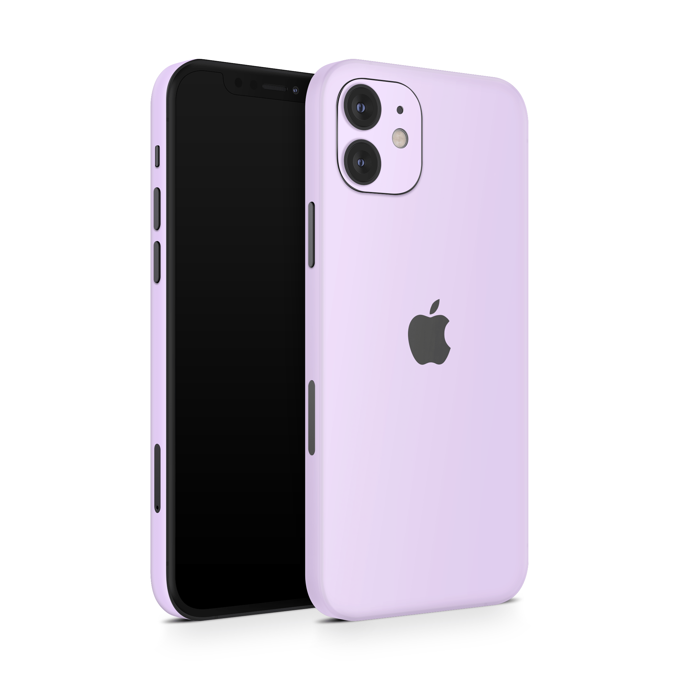 Pastel Lilac Apple iPhone Skins