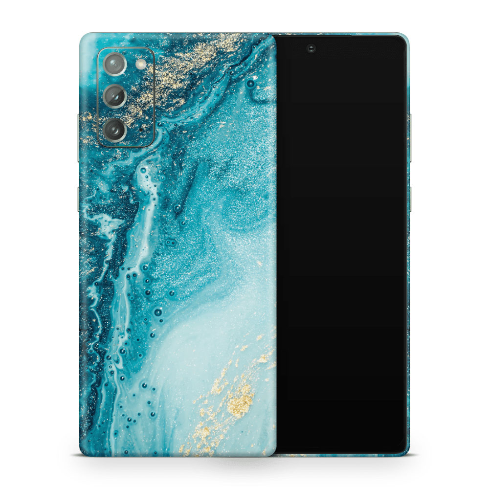 Aqua Beach Samsung Galaxy Note Skins