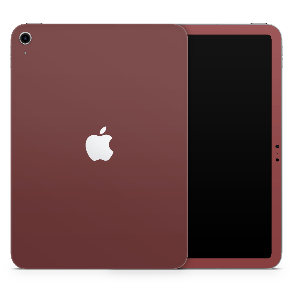 Velvet Maroon Apple iPad Skin