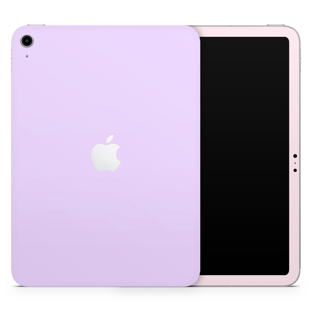 Pink Lilac Retro Pastels Apple iPad Skin