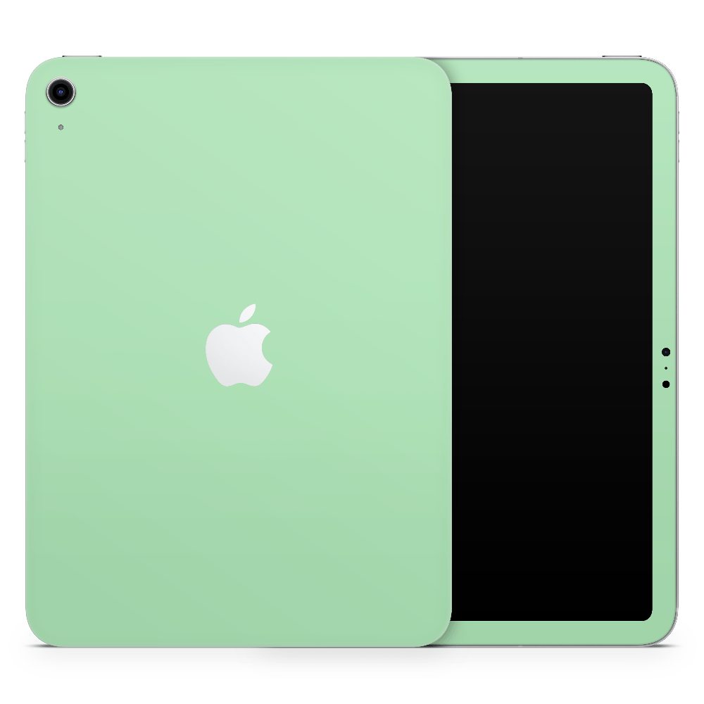 Pastel Green Apple iPad Skin