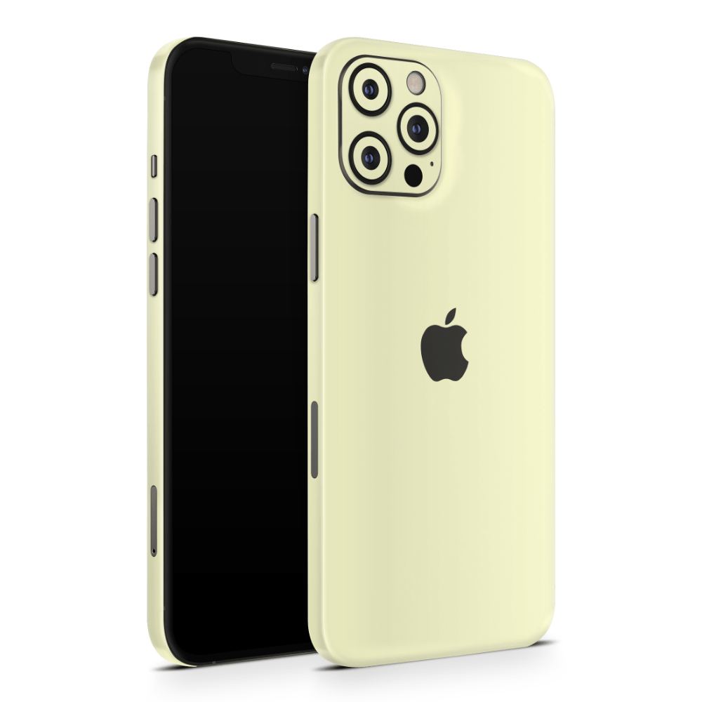 Eggy Yellow Apple iPhone Skins