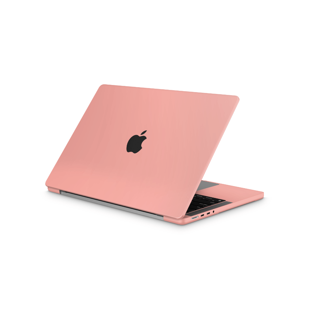Summertime Coral Apple MacBook Skins