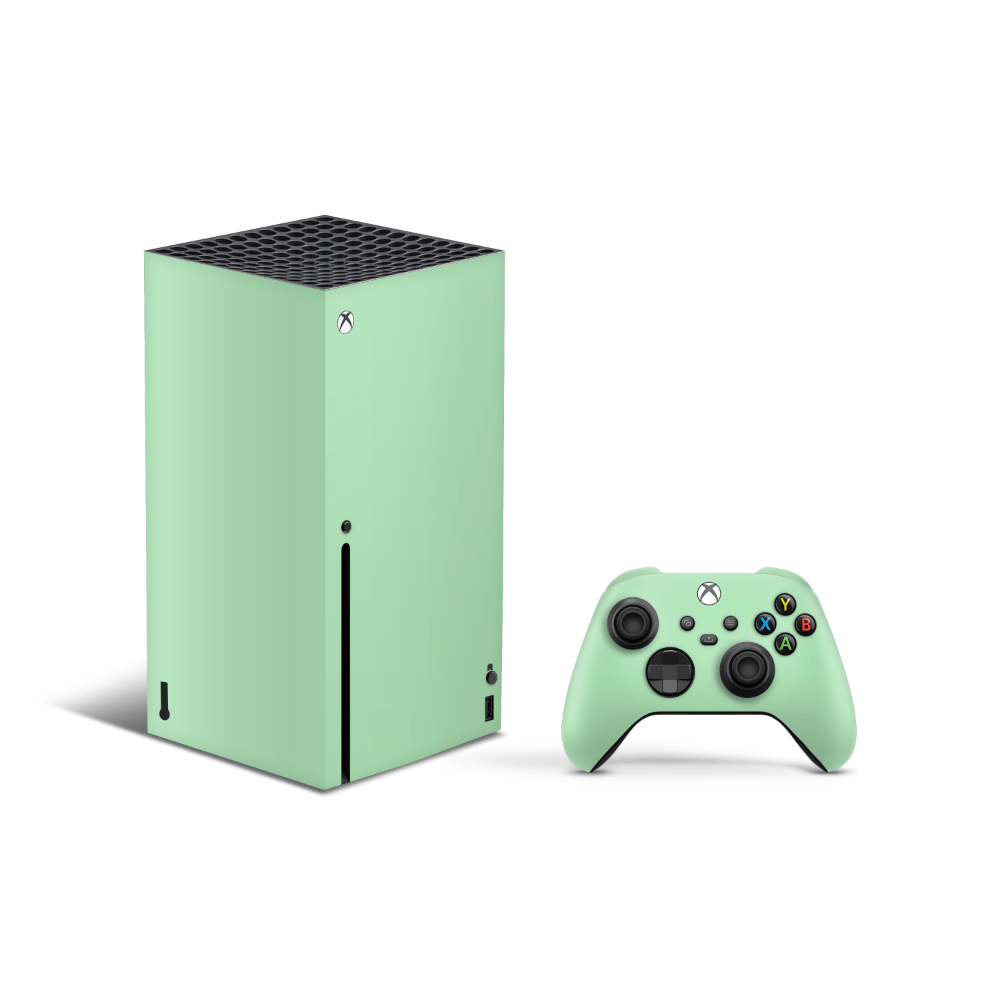 Pastel Green Xbox Series X Skin
