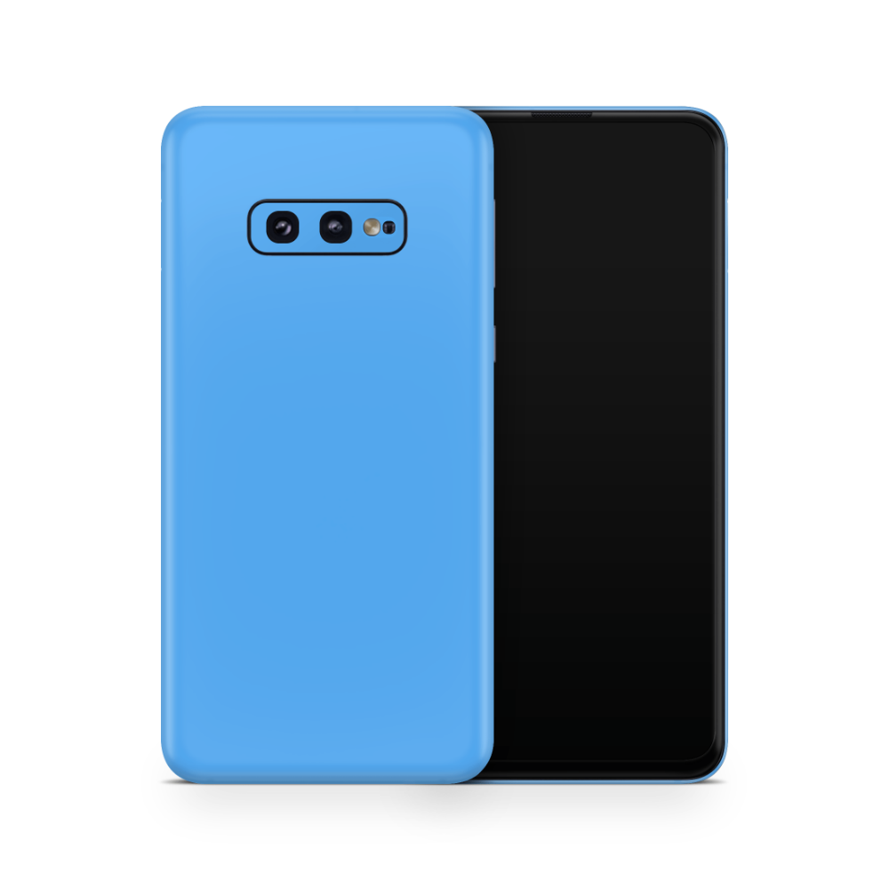 Electric Blue Samsung Galaxy S Skins