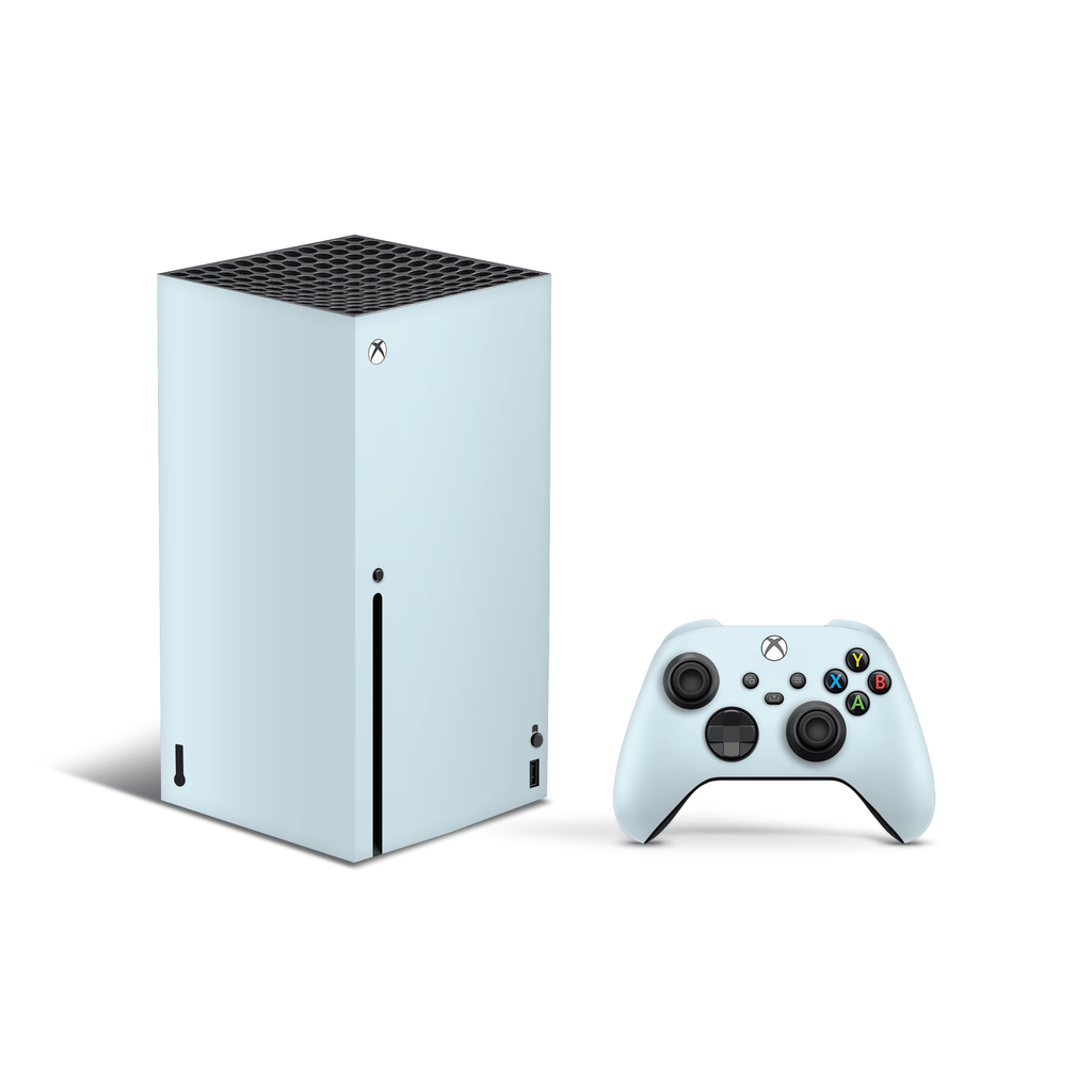 Icy Blue Xbox Series X Skin