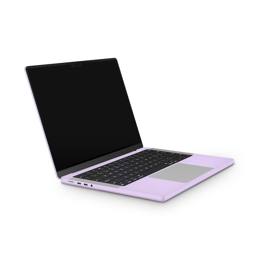 Pastel Lilac Apple MacBook Skins