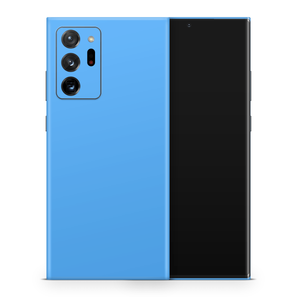 Electric Blue Samsung Galaxy Note Skins