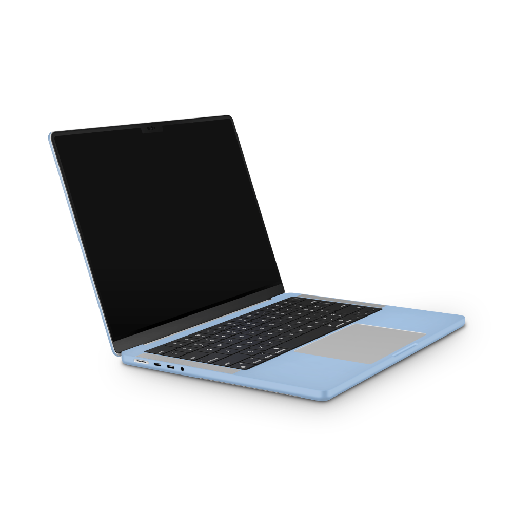Middleton Blue Apple MacBook Skins