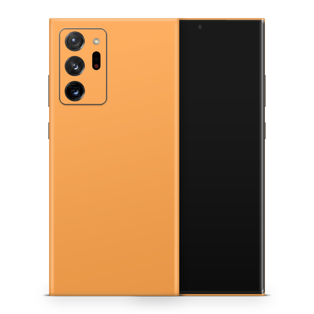 Retro Orange Samsung Galaxy Note Skins