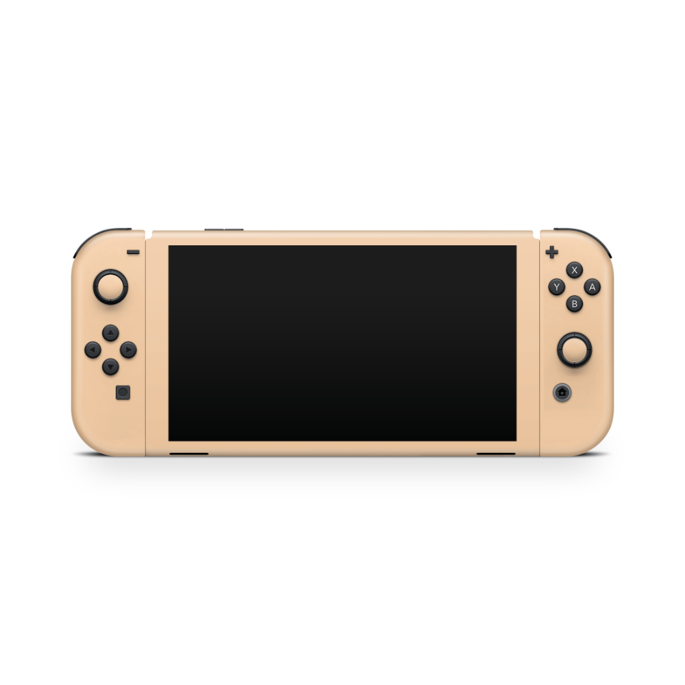 Creme Orange Nintendo Switch OLED Skin