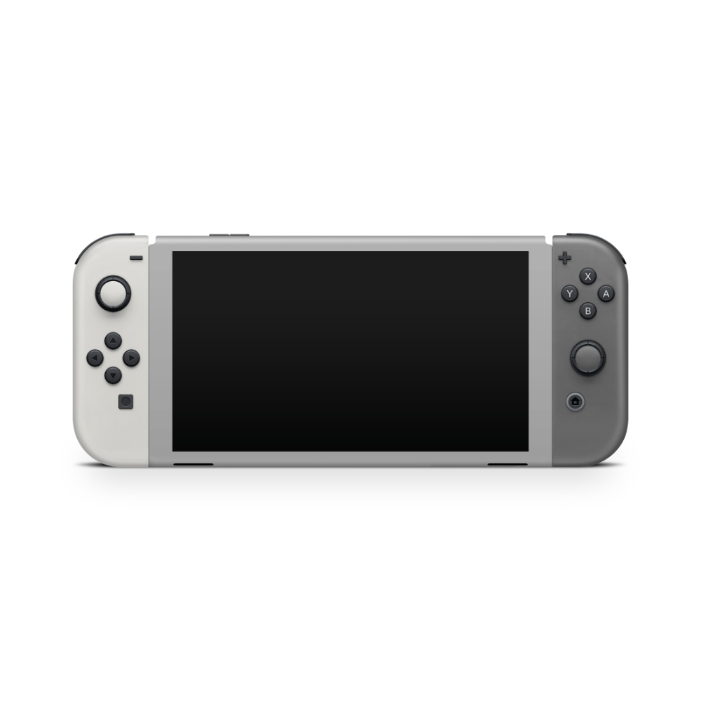 Faded Grey Nintendo Switch OLED Skin