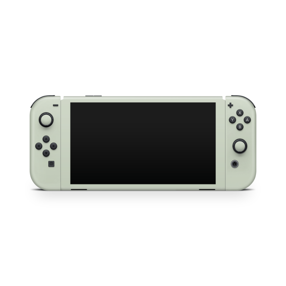 Sage Green Nintendo Switch OLED Skin