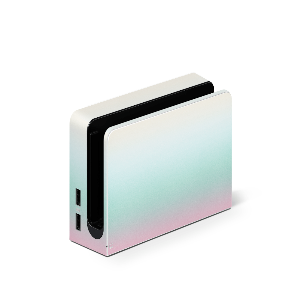 Mint Skies Nintendo Switch OLED Skin
