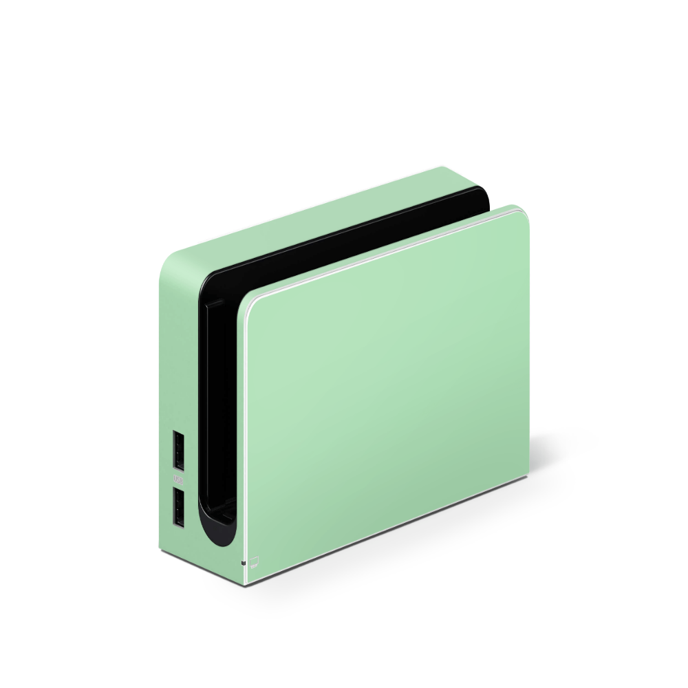 Pastel Green Nintendo Switch OLED Skin