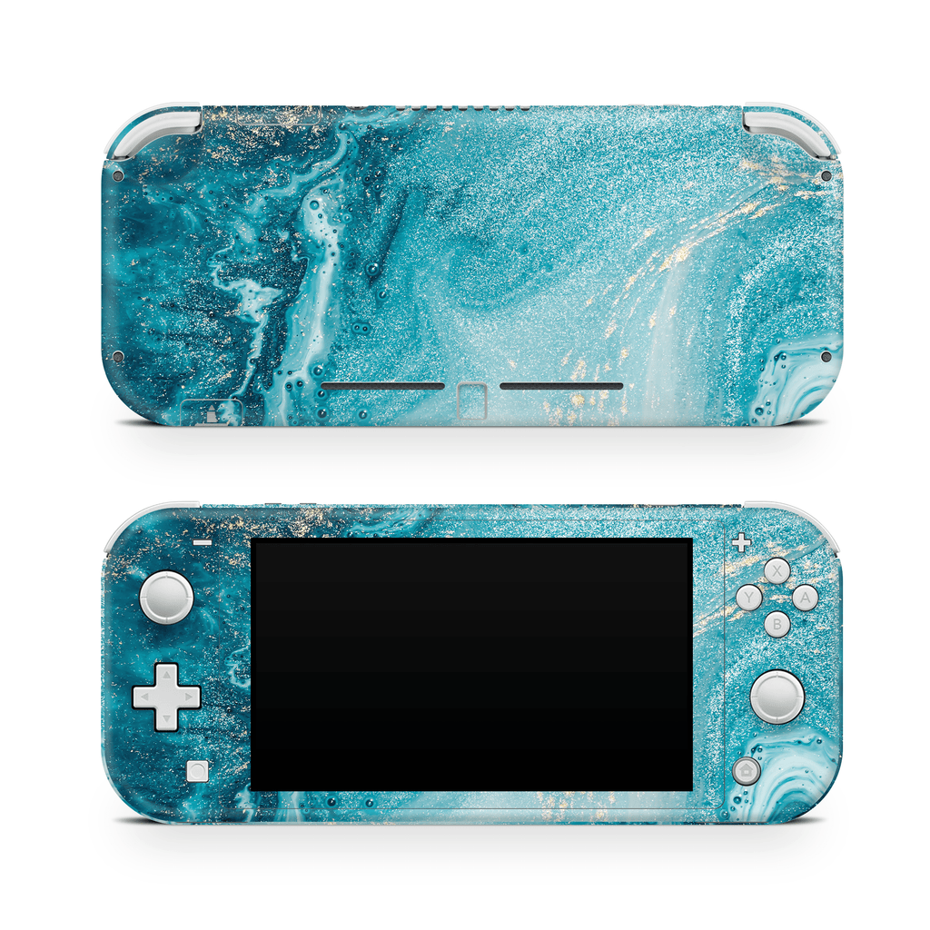 Aqua Beach Nintendo Switch Lite Skin