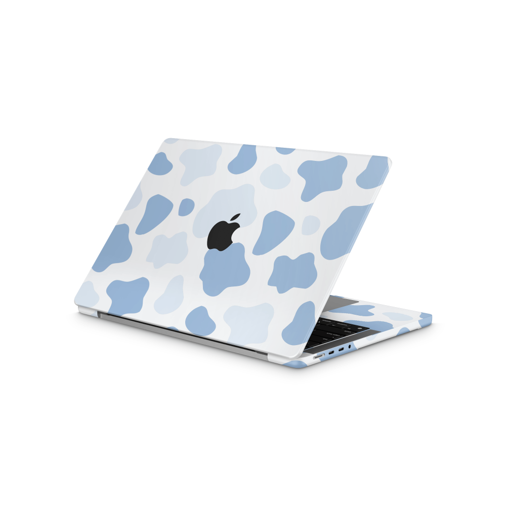 Blueberry Moo Moo Apple MacBook Skins