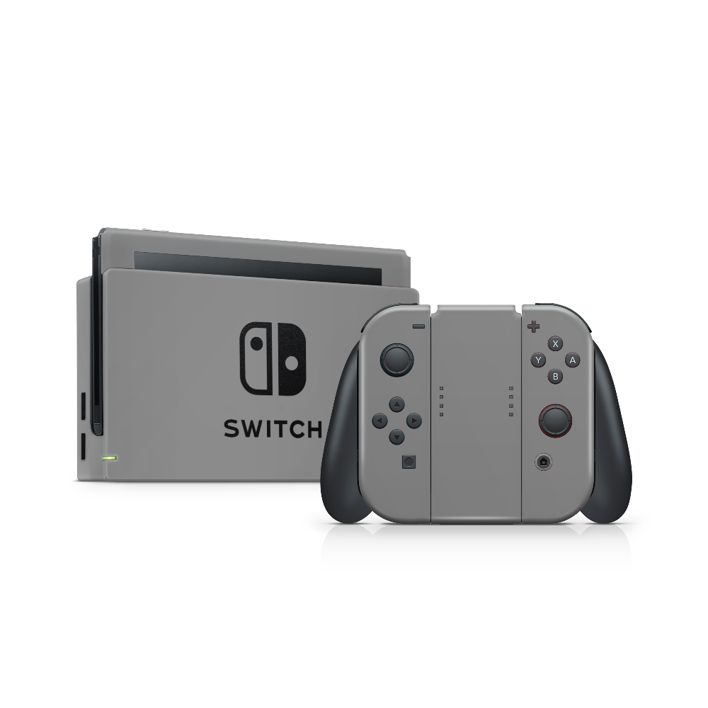Balanced Grey Nintendo Switch Skin