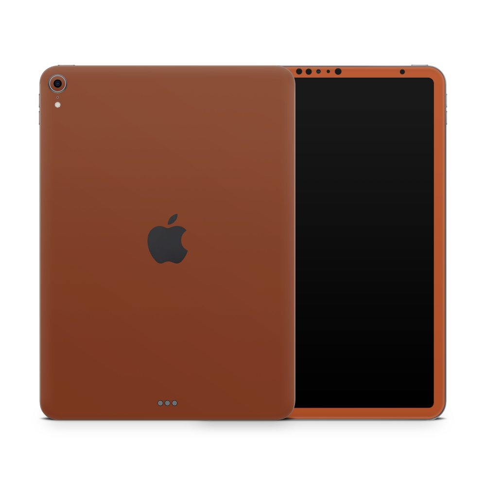 Burnt Orange Apple iPad Pro Skin