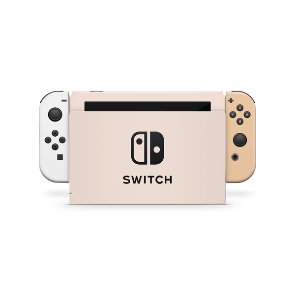 Creme Beige Nintendo Switch Skin