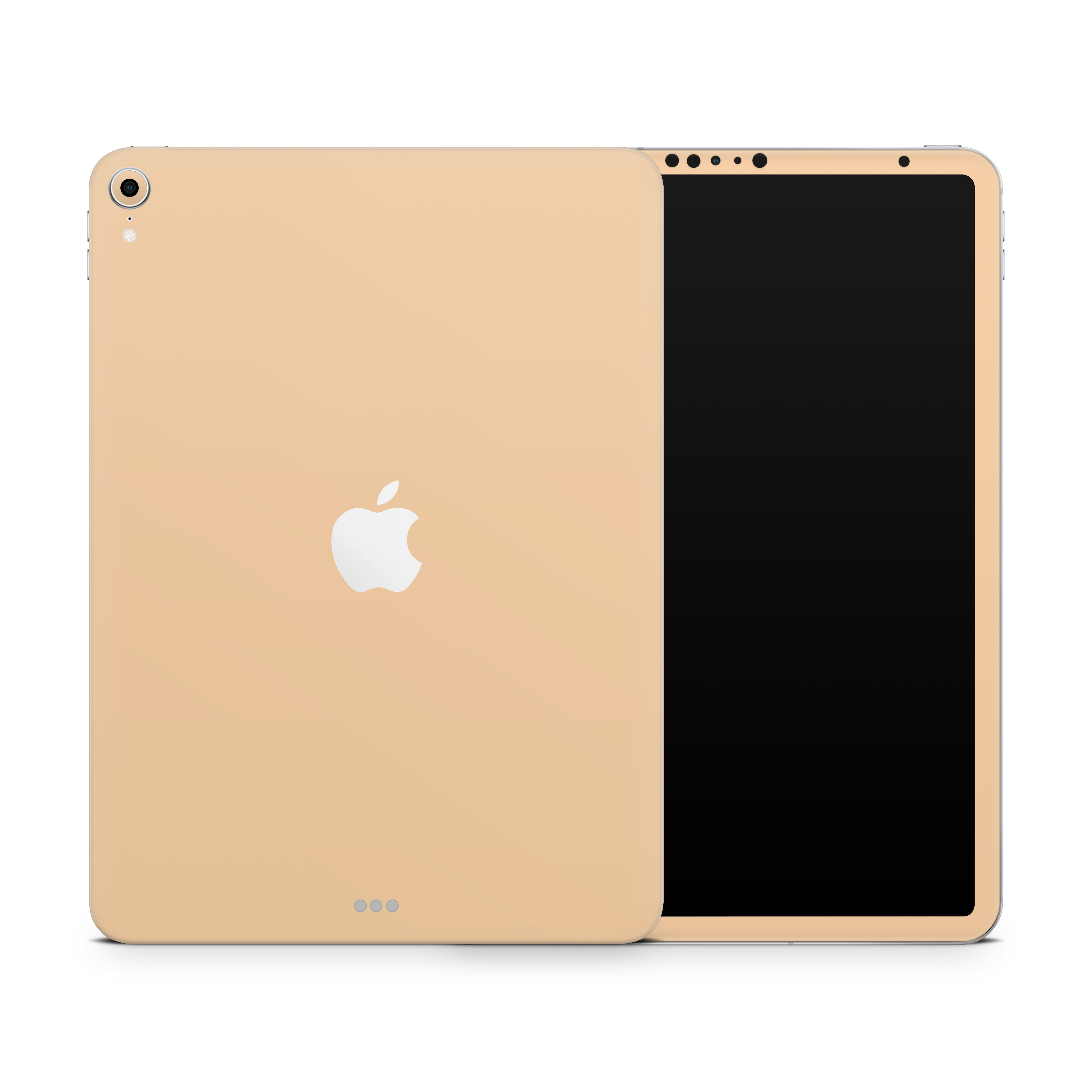 Creme Orange Apple iPad Pro Skin