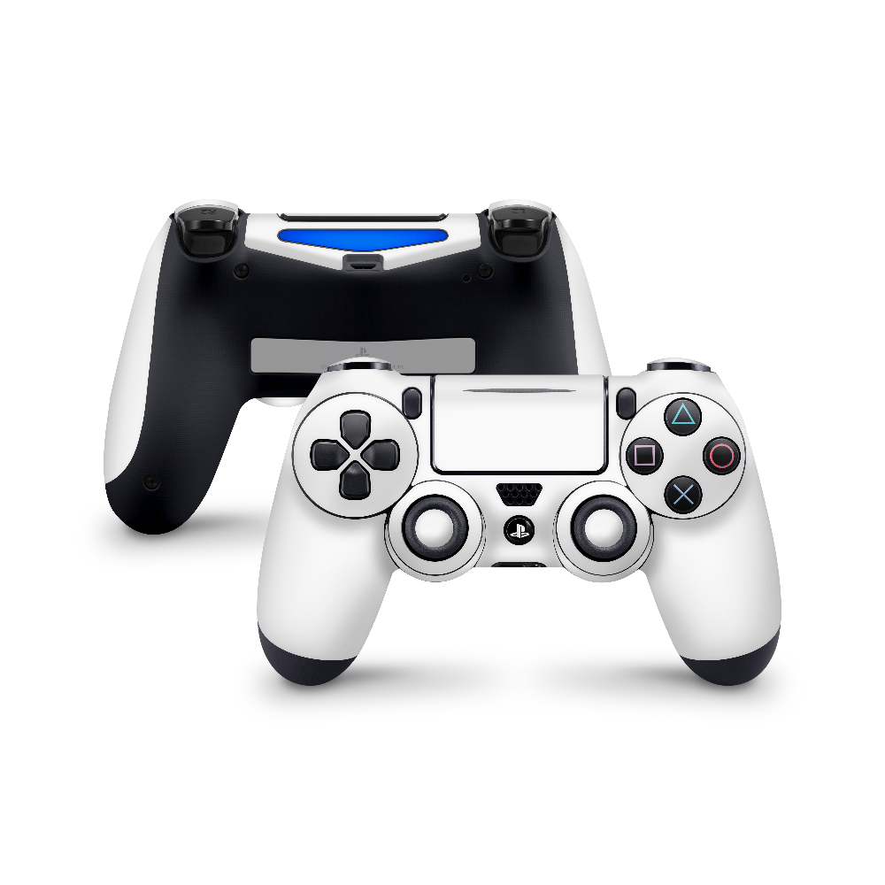 Crisp White PS4 Dualshock Controller Skin