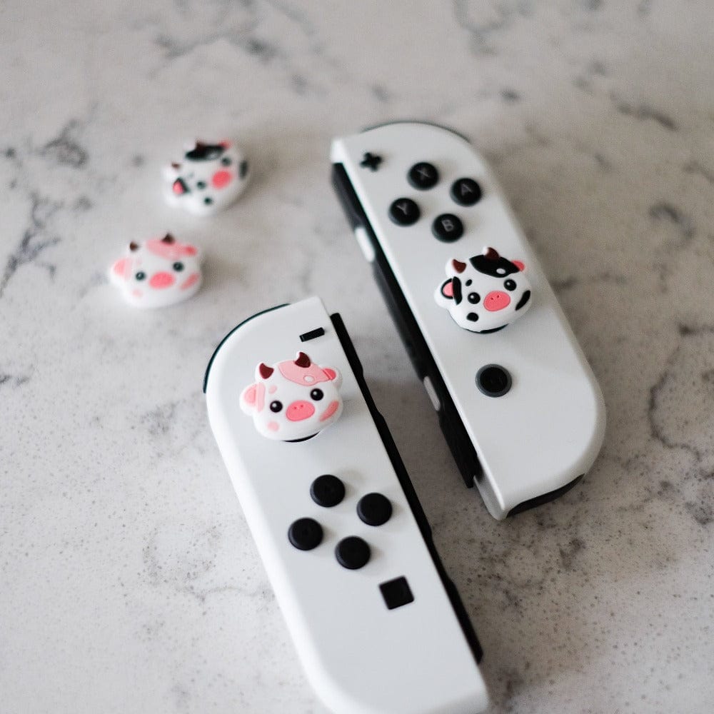 Strawberry Milk Moo Moo Thumb Grips (2 Sizes Available)