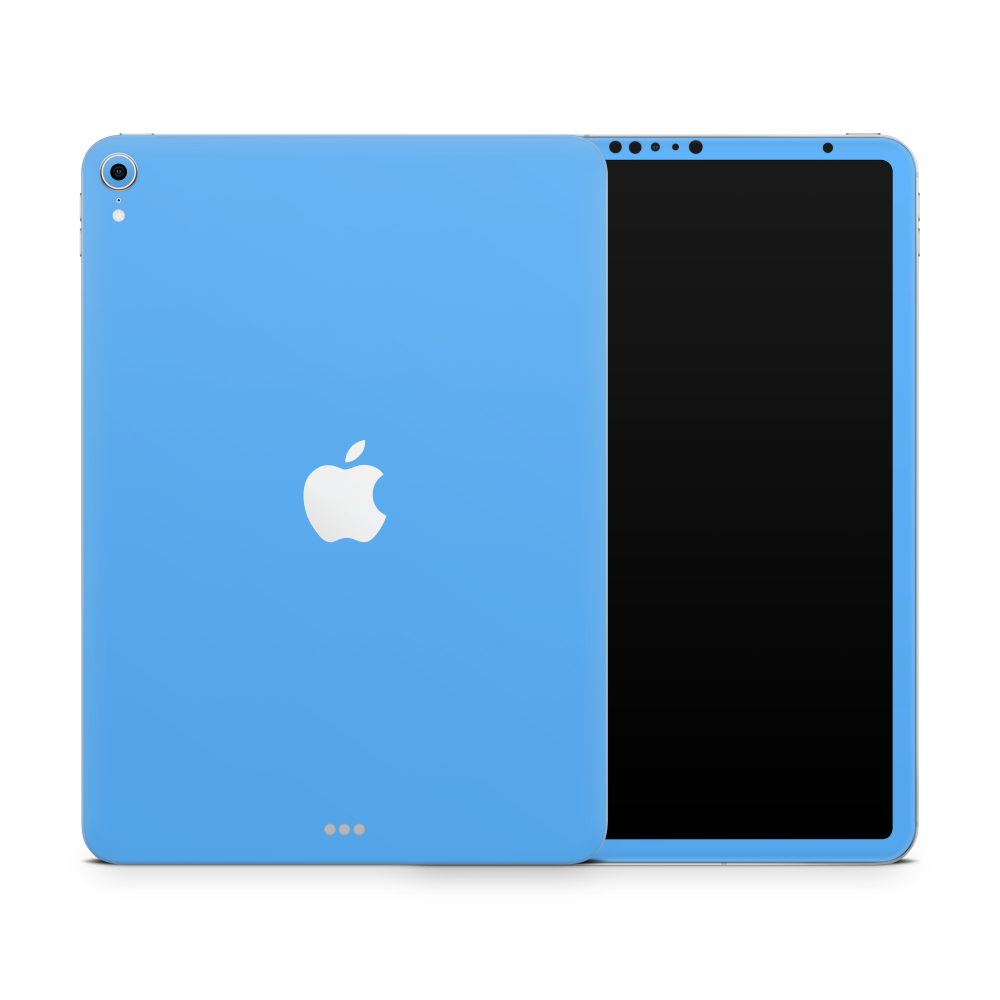 Electric Blue Apple iPad Pro Skin