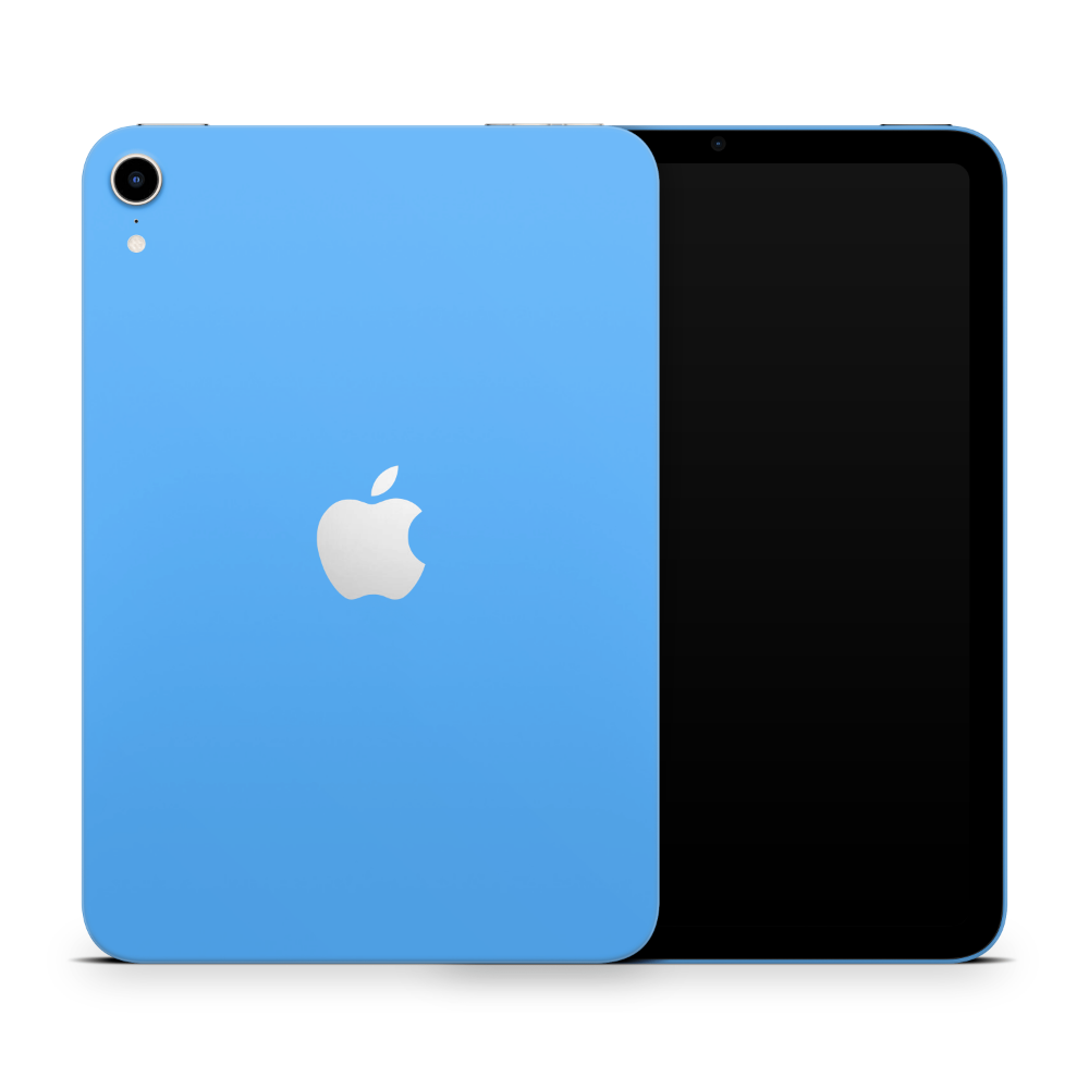 Electric Blue Apple iPad Mini Skin