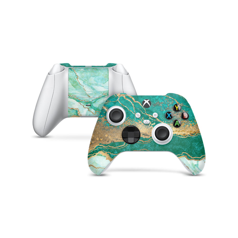 Emerald Beach Xbox Series Controller Skin