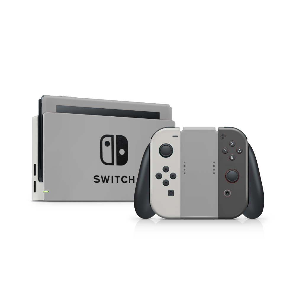 Faded Grey Nintendo Switch Skin