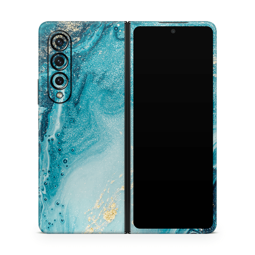 Aqua Beach Samsung Galaxy Z Flip / Fold Skins